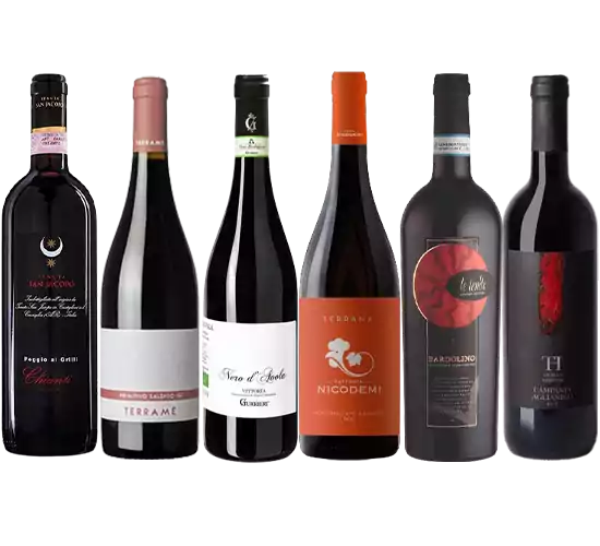 Six Shades of Italian Red Wine
