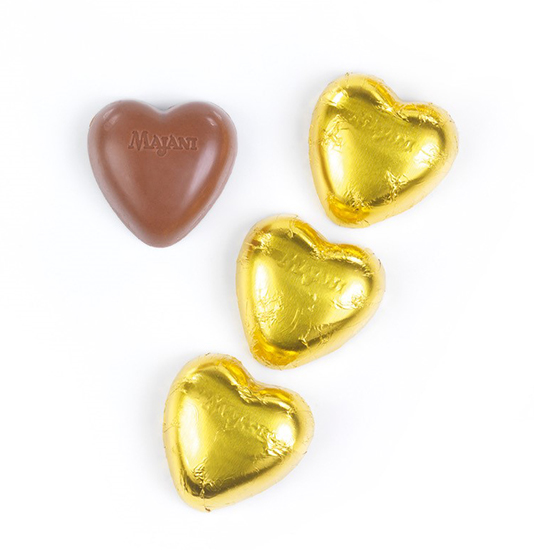 Yellow Chocolate Heart, Majani