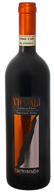 Barbera Nizza Superiore "Vignali", l'Armangia