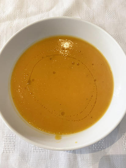 Butternut and Sweet Potato Soup
