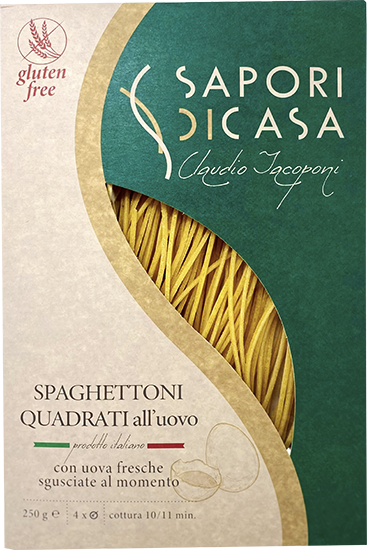 Gluten Free Egg Spaghettoni, Sapori di Casa