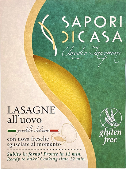Gluten Free Lasagne, Sapori di Casa