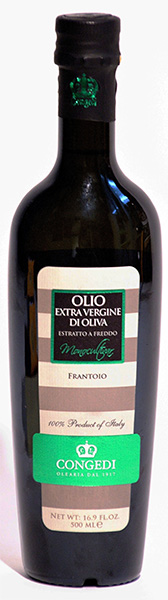 Extra Virgin Olive Oil "Frantoio", Oleari Congedi