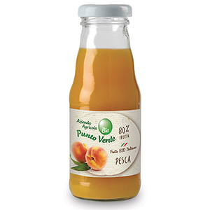 Organic Peach Juice 80%, Punto Verde