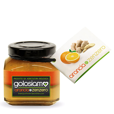 Organic Orange and Ginger Jam, Punto Verde