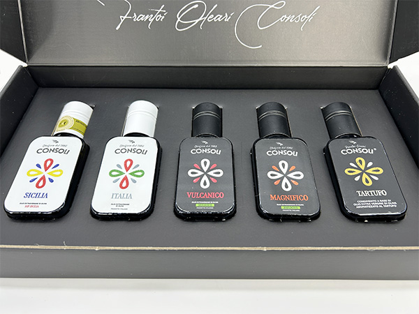 Sicilian EVOO Gourmet Box, Frantoio Consoli