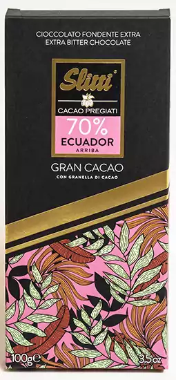 GranCacao Single Origin 70% Ecuador, Slitti