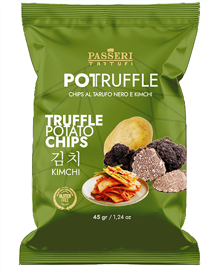 Kimchi & Black Truffle Crisps, Passeri Tartufi