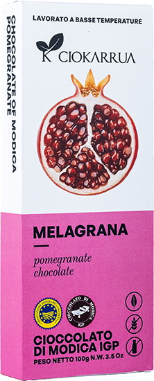 Modica Chocolate Pomegranate, Ciokarrua