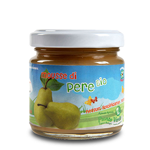 Organic Pear Puree , Punto Verde