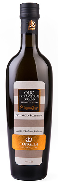 Extra Virgin Olive Oil "Ogliarola", Oleari Congedi
