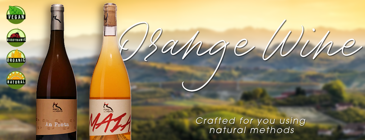 Natural Organic Orange Wine