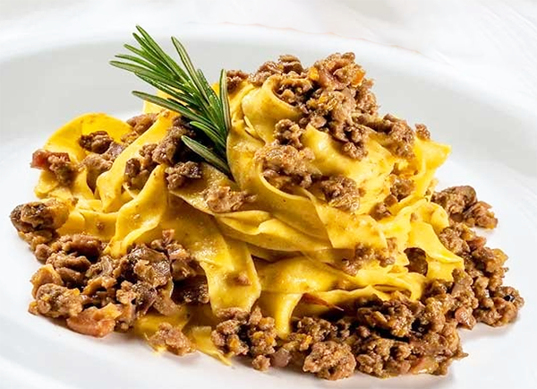 Pappardelle al Sugo di Cinghiale (Wild Boar Ragù)