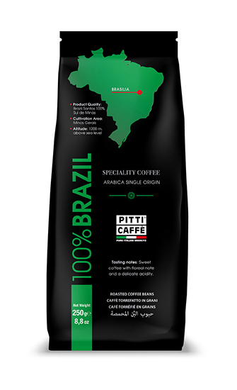 Brazil Single Origin Beans, Pitti Caffe
