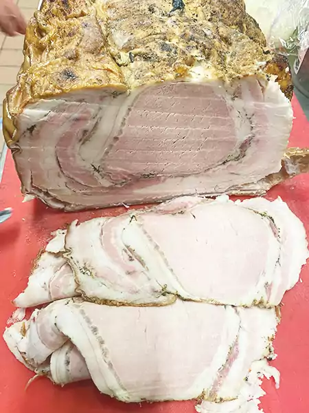 Porchetta, Macelleria Calla