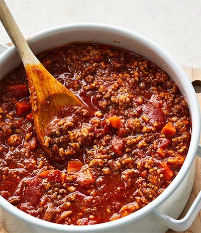 Ragu' di Carne (Bolognese Sauce)