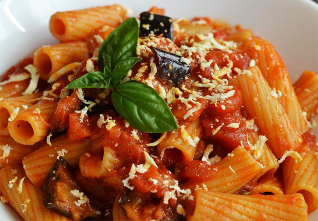 Rigatoni alla siciliana