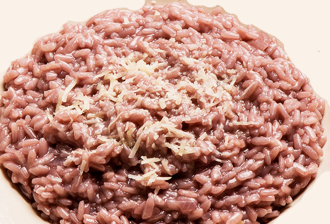 Risotto al Barolo (Barolo Wine Risotto)