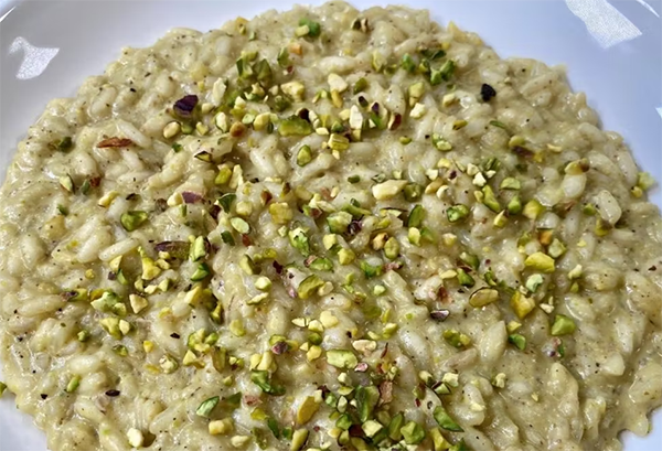 Risotto al Pistacchio (Pistachio Risotto)