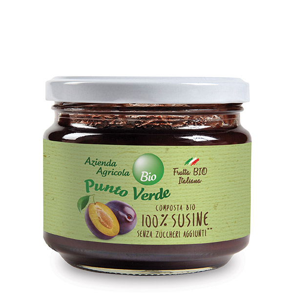 Plum Jam (No Sugar Added), Punto Verde