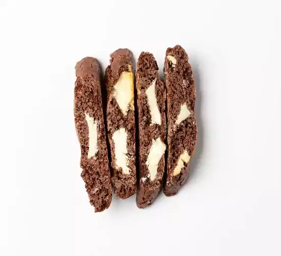 Cocoa and White Chocolate Cantuccini, Leonardo