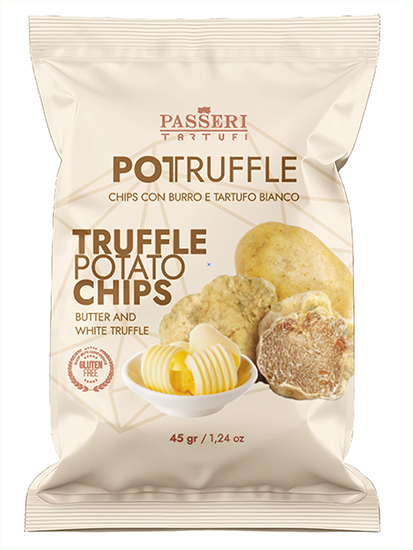 White Truffle Crisps, Passeri Tartufi
