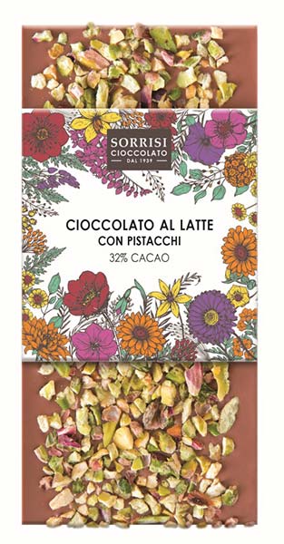 Pistachio Milk Chocolate 32%, Boella & Sorrisi