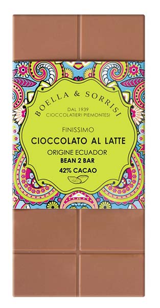 Ecuador 42% Milk Chocolate, Boella & Sorrisi