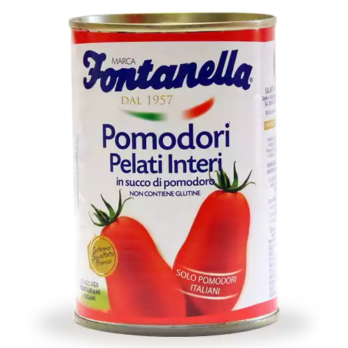 Peeled Plum Tomatoes, Fontanella