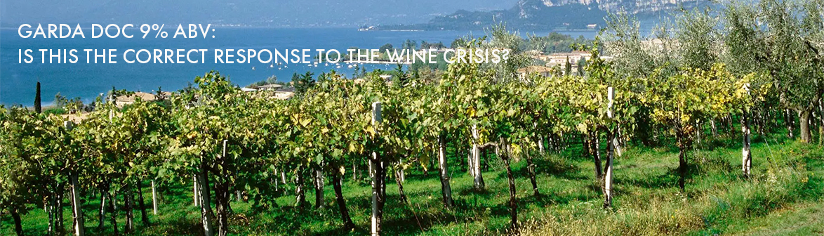 Garda DOC 9% abv: is this the correct response to the wine crisis?
